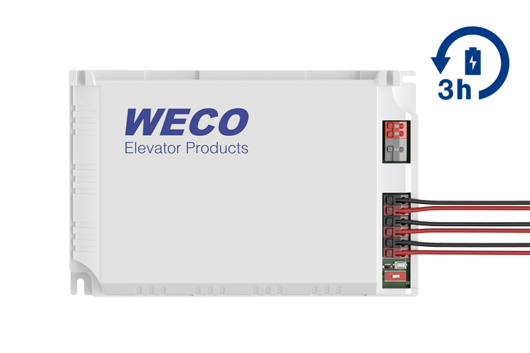 ELEVATOR LIGHTING - EMERGENCY SYSTEMS - WECO - BATTERY BACKUP - COP LIGHTING