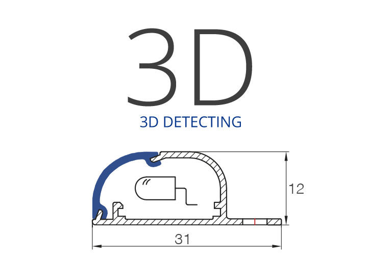 3D DOOR DETECTOR - 3D DETECTING - WECO - PROFILE